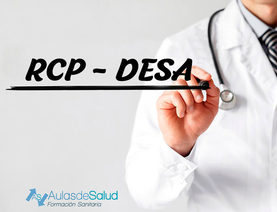 Curso RCP DESA Aulas de Salud